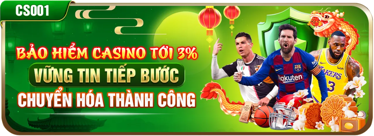 Thưởng chào mừng 100% tại 01win55 casino